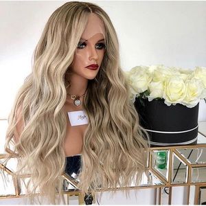 Blonde Full Lace Wig Human Hair
